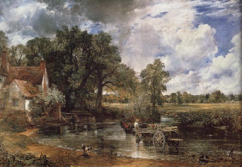 John Constable The Hay-Wain Norge oil painting art